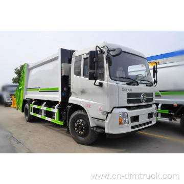 Compression garbage truck garbage bin collection lorry